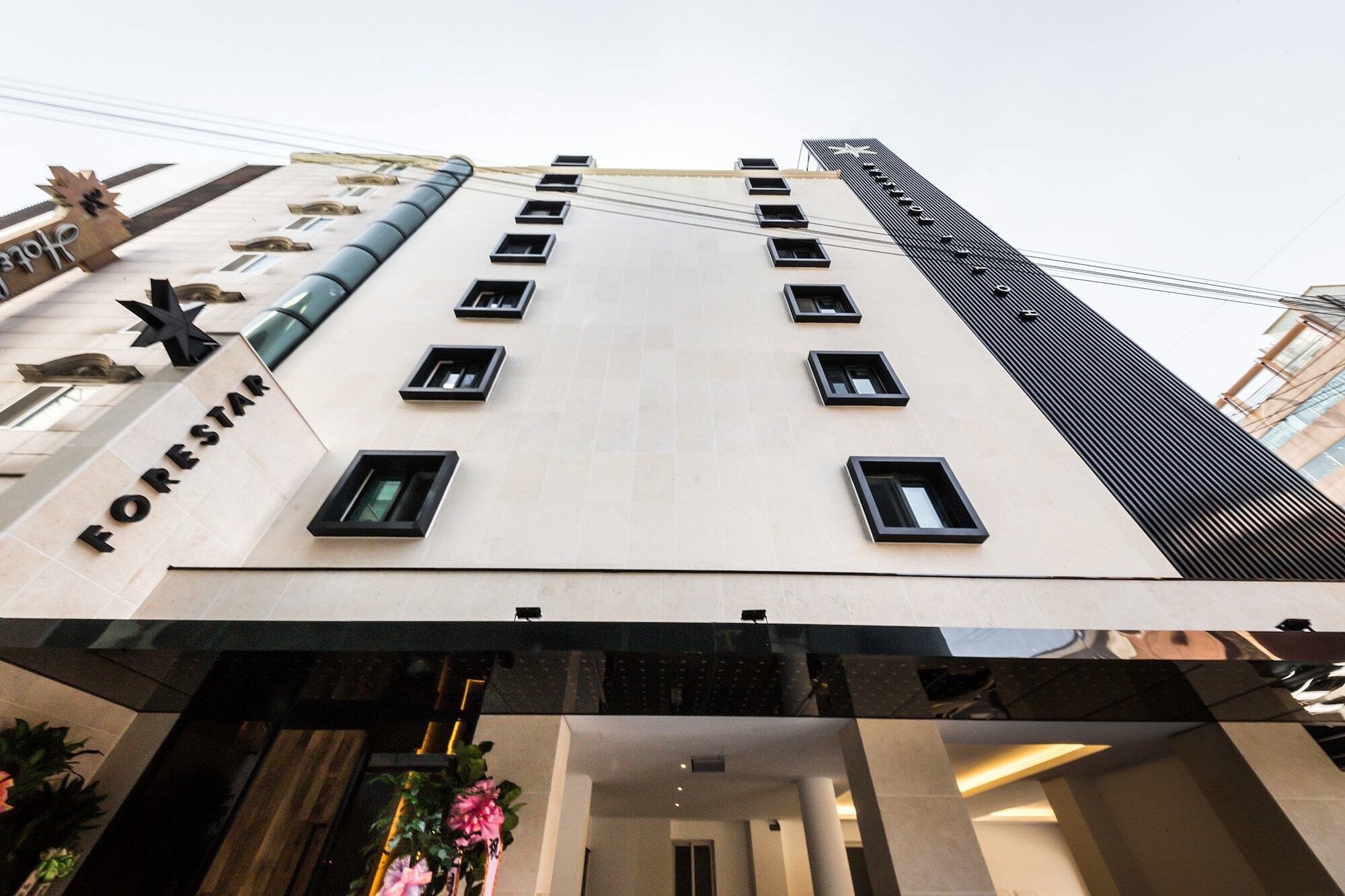 Forestar Hotel Sinchon Seoul Exterior foto